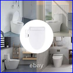 Smart Toilet Seat Electric Bidet Toilet Seat Heated Seat Elongated Auto Flush