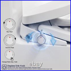 Smart bidet toilet seat with water temperature and pressure regulation heating Smart bidet toilet seat with water temperature and pressure regulation heating