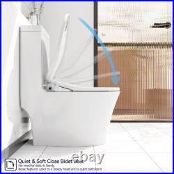 Smart bidet toilet seat with water temperature and pressure regulation heating Smart bidet toilet seat with water temperature and pressure regulation heating