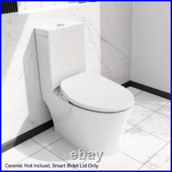 Smart bidet toilet seat with water temperature and pressure regulation heating Smart bidet toilet seat with water temperature and pressure regulation heating
