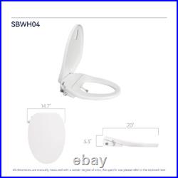 Smart bidet toilet seat with water temperature and pressure regulation heating Smart bidet toilet seat with water temperature and pressure regulation heating