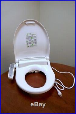 Smile 1000 Bidet Seat, self cleaning nozzle, heated seat and water (Elongated)