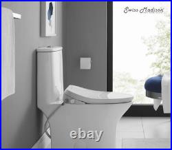 Swiss Madison SM-STS21 Cascade Smart Toilet Seat Bidet White
