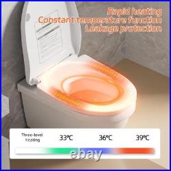 TIGUOWISH heated toilet seat heated bidet attachment for toilet bidet toilet