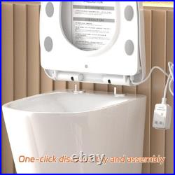 TIGUOWISH heated toilet seat heated bidet attachment for toilet bidet toilet