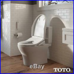 TOTO K300 Electric Bidet Seat for Elongated Toilet in Cotton White
