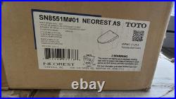 TOTO Neorest AS SN8551M#01 Dual Flush Smart Toilet Bidet Seat Cotton