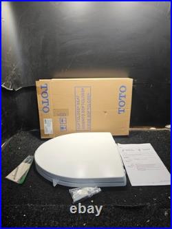 TOTO SS214#01 Soiree Soft-Close Elongated Toilet Seat Cotton