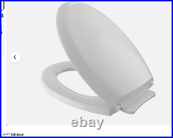 TOTO SS224 Guinevere Elongated Closed-Front Toilet Seat and Lid White