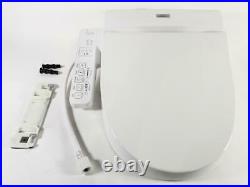 TOTO SW2033R#01 C100 Electronic Bidet Toilet Round, Cotton White, OPEN BOX