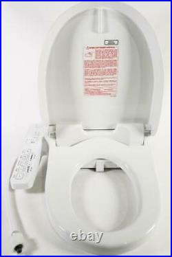 TOTO SW2033R#01 C100 Electronic Bidet Toilet Round, Cotton White, OPEN BOX