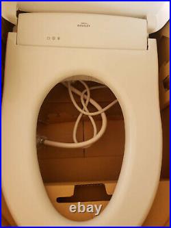 TOTO SW3046AT40#01 S500e Elongated Washlet+, Electronic Bidet Toilet Seat Ewater