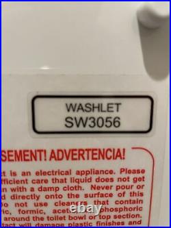 TOTO SW3056AT40#01 Cotton Washlet Elongated Closed Bidet Seat