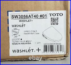 TOTO SW3056AT40#01 Cotton Washlet Elongated Closed Bidet Seat