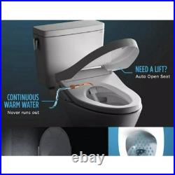 TOTO SW3056AT40#01 Cotton Washlet Elongated Closed Bidet Seat READ DESCRIPTION TOTO SW3056AT40#01 Cotton Washlet Elongated Closed Bidet Seat READ DESCRIPTION