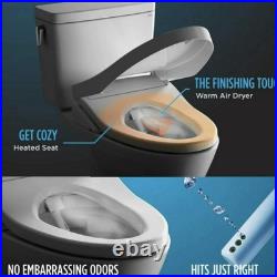 TOTO SW3056AT40#01 Cotton Washlet Elongated Closed Bidet Seat READ DESCRIPTION TOTO SW3056AT40#01 Cotton Washlet Elongated Closed Bidet Seat READ DESCRIPTION