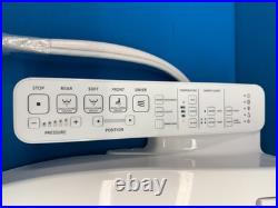 TOTO SW3073#01 Washlet Cotton White Round Electronic Bidet Toilet Seat