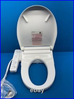 TOTO SW3073#01 Washlet Cotton White Round Electronic Bidet Toilet Seat
