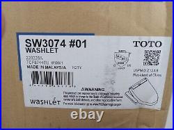 TOTO SW3074#01 WASHLET C2 Electronic Bidet Elongated w Premist Cotton White