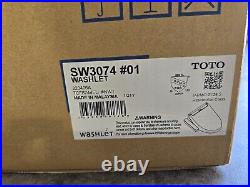 TOTO SW3074#01 WASHLET C2 Electronic Bidet Toilet Seat New in distressed box