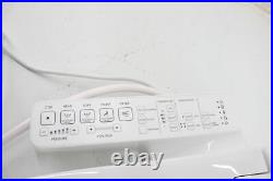 TOTO SW3074#01 WASHLET C2 Electronic Elongated Bidet Toilet Seat Cotton White