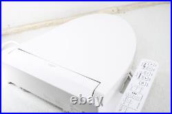 TOTO SW3074#01 Washlet C2 Elongated Electronic Bidet Toilet Seat Cotton White
