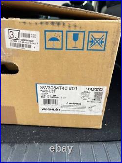 TOTO SW3084T40#01 WASHLET Electronic Bidet Seat Cotton White Open Box As-Is TOTO SW3084T40#01 WASHLET Electronic Bidet Seat Cotton White Open Box As-Is