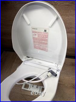 TOTO SW3084#01 C5 Elongated Soft Close Bidet Seat, Cotton White Not Tested Parts