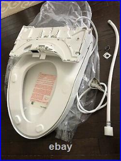 TOTO SW3084#01 WASHLET C5 Electronic Bidet Toilet Seat, Elongated, White READ