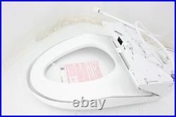 TOTO SW3084 01 Washlet Electronic Bidet Elongated Toilet Seat Cotton White