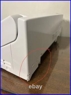 TOTO SW3084 #01 White, Elongated Bidet Toilet Seat MINOR DAMAGE/CRACK