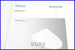 TOTO SW3084#01 White Washlet C5 Electronic Bidet Toilet Seat w Premist Cleaning