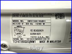 TOTO SW4734AT40#01 WASHLET+ Electronic Bidet Toilet Seat, Elongated TOTO SW4734AT40#01 WASHLET+ Electronic Bidet Toilet Seat, Elongated