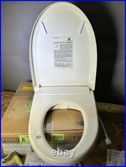 TOTO SW4734#12 WASHLET Electronic Bidet Toilet Seat, Elongated, beige READ TOTO SW4734#12 WASHLET Electronic Bidet Toilet Seat, Elongated, beige READ