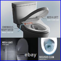 TOTO SW4736AT40#01 WASHLET+ Electronic Bidet Toilet Seat, Elongated, WhiteNEW