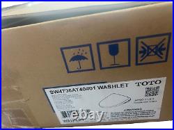 TOTO SW4736AT40 T20/T40 Washlet S7A Elongated Bidet Toilet Seat Cotton White