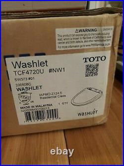 TOTO SW573 01 #01 S300E Electronic Bidet Toilet Seat Round White