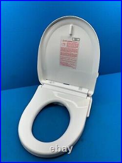 TOTO SW573#01 S300e Cotton White Round Electronic Toilet Bidet Seat TCF4720U