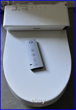 TOTO T1SW2024 White Automated Washlet Bidet Toilet Seat Elongated
