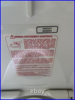 TOTO T1SW2024 White Automated Washlet Bidet Toilet Seat Elongated