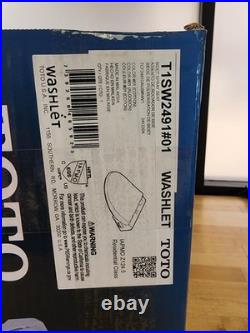 TOTO T1SW2491#01 Washlet Elongated Bidet Toilet Seat with Remote Control