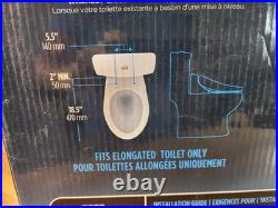TOTO T1SW2491#01 Washlet Elongated Bidet Toilet Seat with Remote Control