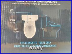 TOTO T1SW2491#01 Washlet Elongated Bidet Toilet Seat with Remote Control TOTO T1SW2491#01 Washlet Elongated Bidet Toilet Seat with Remote Control