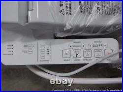 TOTO WASHLET C100 Electronic Bidet Toilet Seat w PREMIST, Round, Cotton White