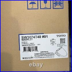 TOTO WASHLET+ Electronic Bidet Seat White (SW3074T4001) BRAND NEW SEALED