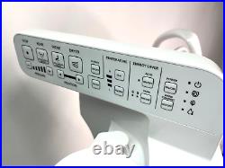 TOTO WASHLET Electronic Bidet Toilet Seat, Elongated, Cotton White T1SW3014