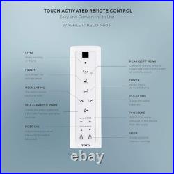 TOTO WASHLET K300 Plastic Toilet Seat, White SW3036R01