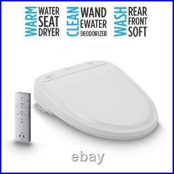 TOTO WASHLET S300e Electronic Bidet Toilet Seat with EWATER+ Cleansing, Round