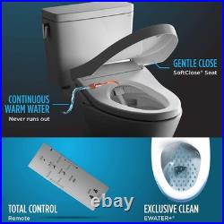 TOTO WASHLET S300e Electronic Bidet Toilet Seat with EWATER+ Cleansing, Round