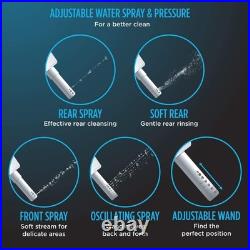 TOTO WASHLET S300e Electronic Bidet Toilet Seat with EWATER+ Cleansing, Round